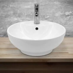 Vasque Ronde Ø 455x185 Mm Blanc -Le Coin Bain Parfait Boutique 86df3a5b748540738081d0cb1226a226