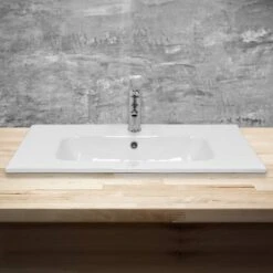 Vasque 81x16,5x46 Cm Blanc -Le Coin Bain Parfait Boutique 8865f327c2cd4bc8a445a5322d250e48