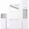 Salle De Bain Kiko Blanc (4 éléments)
