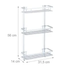 Étagère De Douche 3 Niveaux -Le Coin Bain Parfait Boutique 95737ac7f87b4de49ea360cd5994e6b2