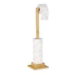 Porte-papier Toilette Sur Pied En Bambou -Le Coin Bain Parfait Boutique 9c08afe7631945b98a7685aa9f3b67b6