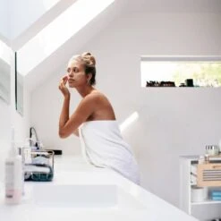 Armoire Basse Salle De Bain Blanc Bois -Le Coin Bain Parfait Boutique 9f451b93f5b24d12bd374cd2eef07138