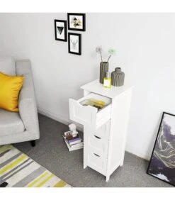 Chiffonnier De Rangement 4 Tiroirs Blanc -Le Coin Bain Parfait Boutique 9f76723292cd4f5bb51ec9eeb4164591