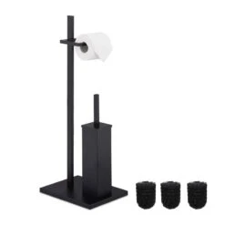 Serviteur WC Avec Têtes De Brosse