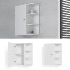 Armoire Suspendue Fynn Blanc -Le Coin Bain Parfait Boutique a31e25e3ddc648929e2d43da5223a73e