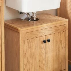 Meuble Sous Lavabo Naturel BZR98-N -Le Coin Bain Parfait Boutique a3a38af73cbc417bbec027d9d7adf602