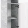 Chiffonnier Fynn Béton/blanc