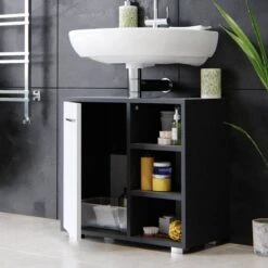Meuble Sous-lavabo Perry Anthracite -Le Coin Bain Parfait Boutique a4f8785a715a46b9951cfc6e639c1fcb