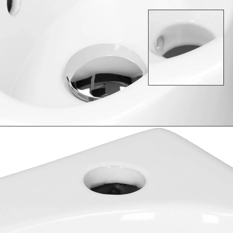 Vasque Forme Ovale 335x255x130 Mm Blanc 4 Vasque Forme Ovale 335x255x130 Mm Blanc – Image 4