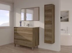 Colonne De Salle De Bains Salinas Chêne -Le Coin Bain Parfait Boutique a53c1dcae2be443980c4b90fec7f9abf