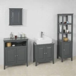 Meuble Colonne Salle De Bain FRG205-W -Le Coin Bain Parfait Boutique a6bd9da083ce4d1e9aa28a5e7109fbb0