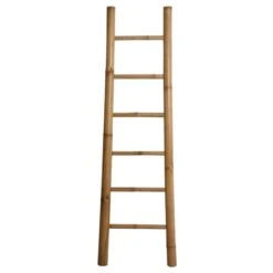 Echelle Porte Serviettes En Bambou