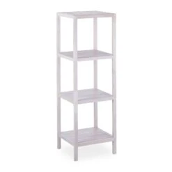 Étagère Salle De Bain Noyer Blanc -Le Coin Bain Parfait Boutique aa7c5f286b8a47569bd353c1599f5ecd