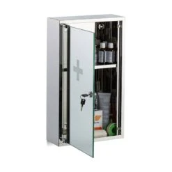 Armoire à Pharmacie Inox Porte Miroir -Le Coin Bain Parfait Boutique adc53548033542c5b6e306a52eeea77f