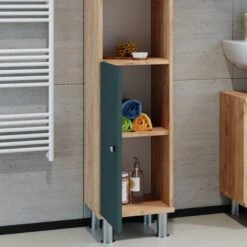 Armoire Haute Fynn -Le Coin Bain Parfait Boutique affd239c9ac6454eae7d34c8c6d5c9df