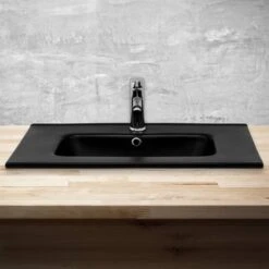 Vasque 71x18x47 Cm Noir -Le Coin Bain Parfait Boutique b3a5d519e9dc428b95dcf80bffbce83c