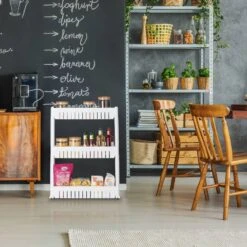 Étagère De Cuisine à Roulettes 3 Niveaux -Le Coin Bain Parfait Boutique b4a8c3a0ce5440ae8a697f66a524dd29
