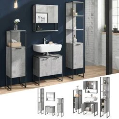Salle De Bain Fyrk Béton (4 éléments) -Le Coin Bain Parfait Boutique b740b54d38454455a6bcca90cdc28d68