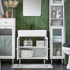 Meuble Sous Lavabo BZR115-W -Le Coin Bain Parfait Boutique b8d87b05e6ef4da7ae5a8f0ec50b222b