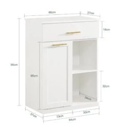 Armoire à Linge BZR66-W -Le Coin Bain Parfait Boutique b989e43af3394df982d3bcc2657ac6d5