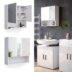 Armoire De Toilette Irma Blanc Brillant -Le Coin Bain Parfait Boutique ba1f6a317c28435183e5c3731b3ee7ae