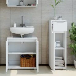 Chiffonnier Ruben Blanc -Le Coin Bain Parfait Boutique bab59dad5900400494b30333408fa4e6