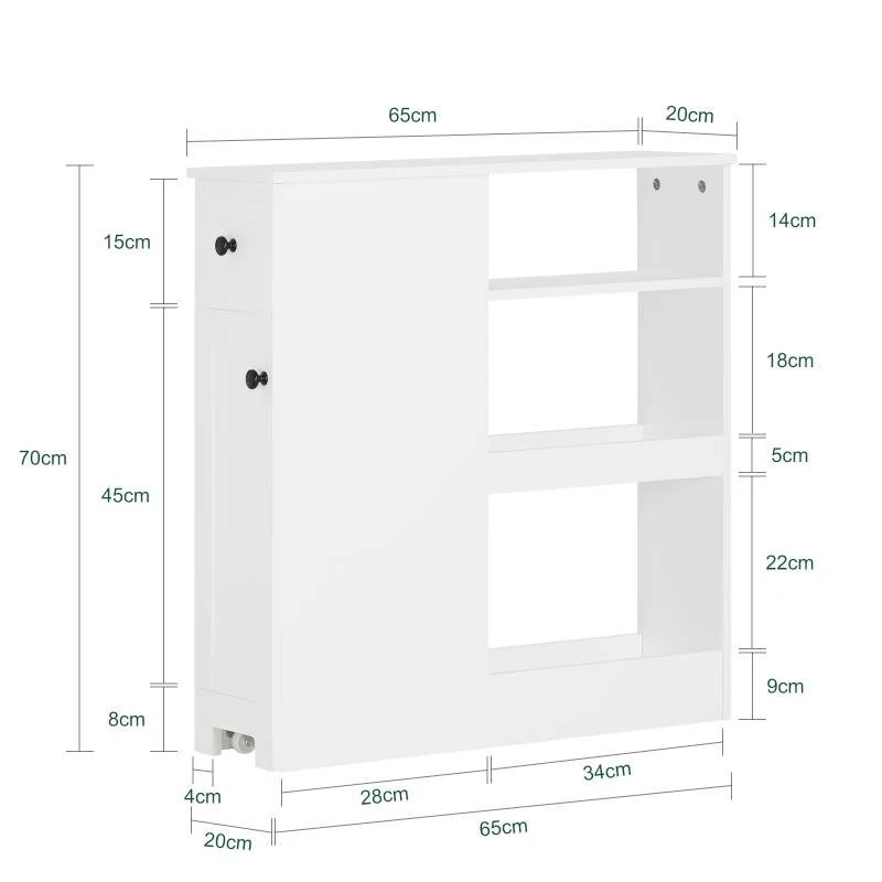 Armoire Toilettes BZR106-W 10 Armoire Toilettes BZR106-W – Image 10