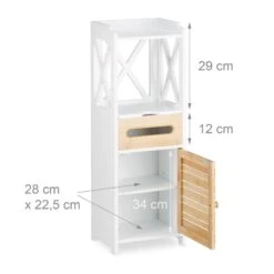 Petite Armoire étagère 5 Niveaux -Le Coin Bain Parfait Boutique bc43a848cb184d3584cdf1041bafa552