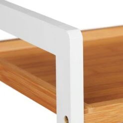 Etagère De Bain En Bambou Blanche -Le Coin Bain Parfait Boutique bc4745af0ab940c58a8109f9025e01fc