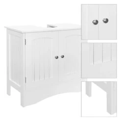 Meuble Sous-vasque 60x30x60cm Blanc -Le Coin Bain Parfait Boutique bf1d793c0e1d4d228322709a836c2ea3