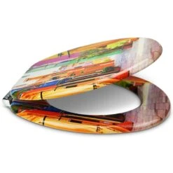 Premuim Abattant WC - Maisons Colorées -Le Coin Bain Parfait Boutique c334fac1121b4c29b6fe89847b906d67