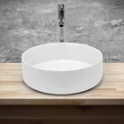 Vasque Ronde Ø355x120mm, Blanc -Le Coin Bain Parfait Boutique c6bedaf7c2b94b44bcca06261f958de2