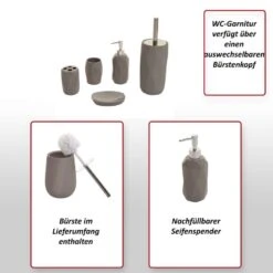 Set De Salle De Bains 5 Pièces MCW-H88 -Le Coin Bain Parfait Boutique cbea7f1f7c4145449c2abaeb26301ec6