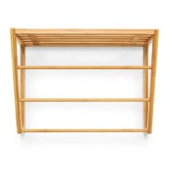 Porte-serviettes Mural à Fixer En Bambou -Le Coin Bain Parfait Boutique cf3452280fbb476a8fd6e4725c866b04