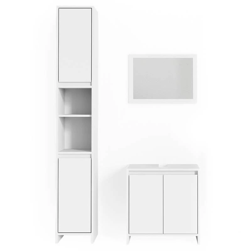 Salle De Bain Emma Blanc (3 élém.) 4 Salle De Bain Emma Blanc (3 élém.) – Image 4