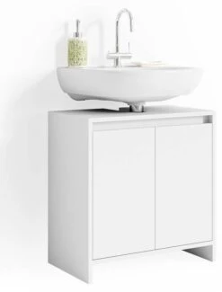 Meuble Sous-lavabo Emma Blanc