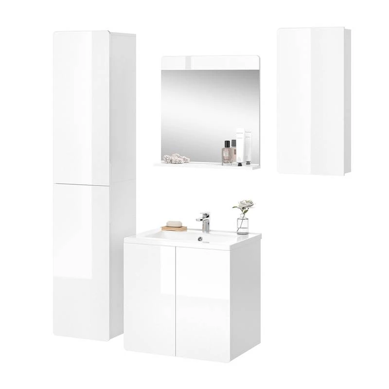 Salle De Bains Izan Blanc (4 éléments) 4 Salle De Bains Izan Blanc (4 éléments) – Image 4