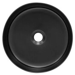 Lavabo Ronde Avec Trop-plein Noir -Le Coin Bain Parfait Boutique d4e75b34c6c5414096db7be4438ce649