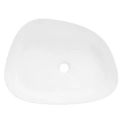 Lavabo Ovale 55x42x14cm Blanc Céramique -Le Coin Bain Parfait Boutique db57fc92c6b44465ab233648f04ec8eb