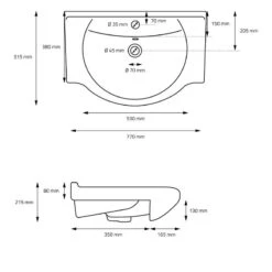 Vasque 77x51,5x21,5 Cm Blanc 11 Vasque 77x51,5x21,5 Cm Blanc -Le Coin Bain Parfait Boutique dc8ffceddf394aadbe5105a15314a6d0