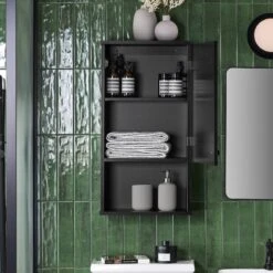 Meuble Haut De Salle De Bain BZR25-DG -Le Coin Bain Parfait Boutique dfb44781f41e464bab53a60339fdf836