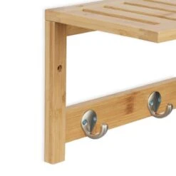 Étagère Murale Avec Patères -Le Coin Bain Parfait Boutique e15a3a994f614441b98bbaa77f97d5ed