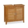 Meuble Dessous De Lavabo LAMELL Bambou