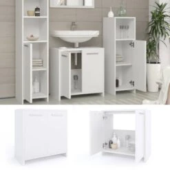 Meuble Sous-lavabo Kiko Blanc -Le Coin Bain Parfait Boutique e25c21dc0194465ba8f349b02d70e1f8
