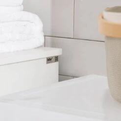 Armoire à Linge BZR66-W -Le Coin Bain Parfait Boutique e42c2cb87321446495fbba841c404b7f