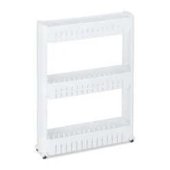 Étagère De Cuisine à Roulettes 3 Niveaux -Le Coin Bain Parfait Boutique e439b3f5622c4969b512c4904e4ab5cb