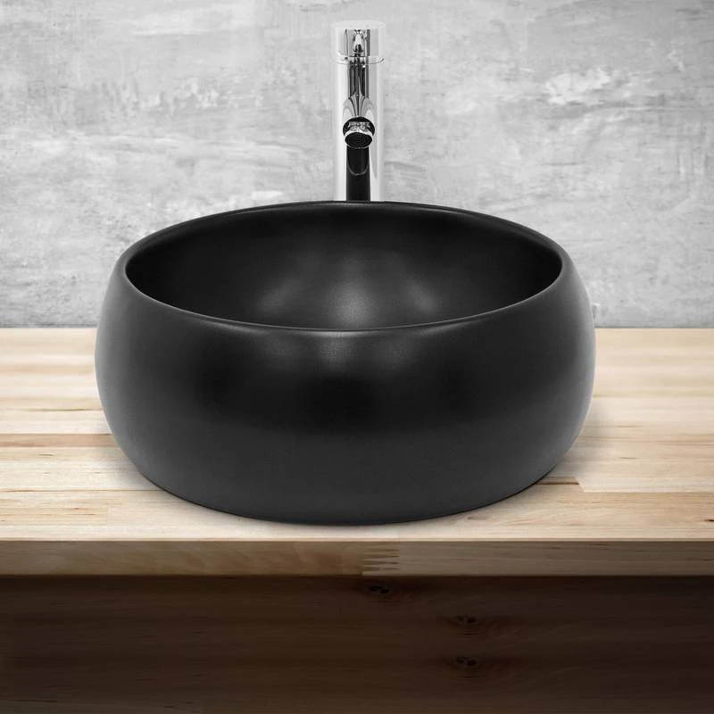 Lavabo Forme Ronde Ø 40x15,5cm 2 Lavabo Forme Ronde Ø 40x15,5cm – Image 2