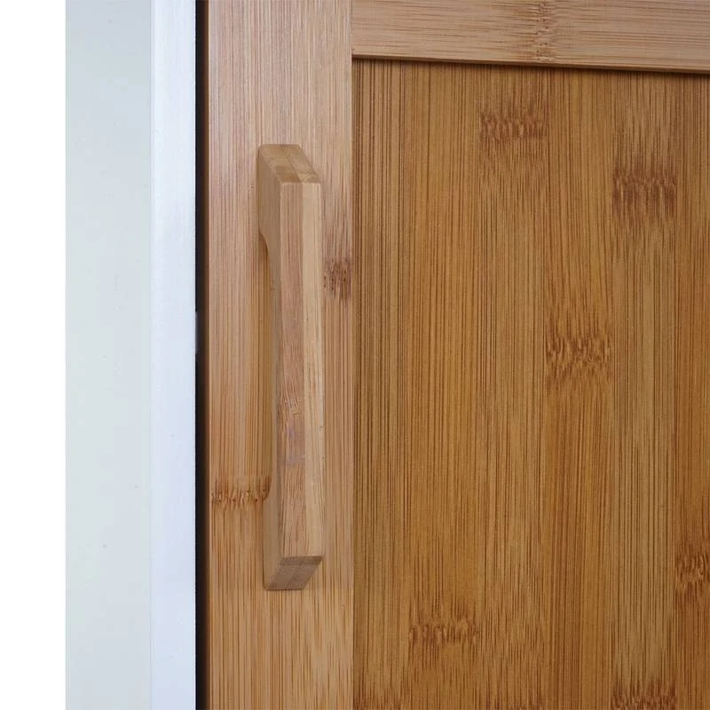 Armoire Suspendue HWC-A85 Bambou 5 Armoire Suspendue HWC-A85 Bambou – Image 5