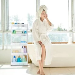 Étagère De Cuisine à Roulettes 5 Niveaux -Le Coin Bain Parfait Boutique e99864a59d5349fdae4b64857dc4d375