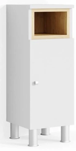 Chiffonnier Aquis Blanc/chêne